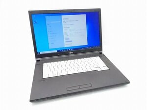 【1円スタート】富士通 LIFEBOOK A576/P FMVA1600J Core i3 6100U 8GB 256GB(SSD) DVD-ROM 15.6インチ HD (1366×768) Windows10 Pro 64bit