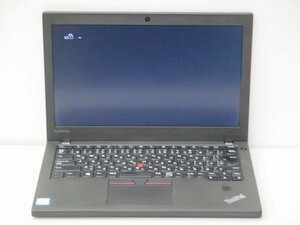 【1円スタート】Lenovo ThinkPad X270 20K60012JP Core i3 6006U 2Ghz 4GB 12.5インチ BIOSロックあり