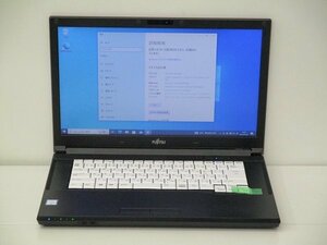 △富士通 LIFEBOOK A577/T FMVA29005 Core i3 7130U 2.7Ghz 8GB 256GB(SSD) 15.6インチ HD (1366×768) Windows10 Pro 64bit