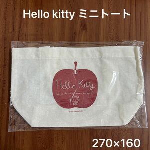 Hello kitty ミニトートバッグ　布　涼しげ　青山　2枚で550円（クーポン利用で350円）