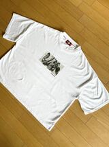 CONVERSE コンバース ドライメッシュ 転写モノクロシューズTシャツ 白_画像3