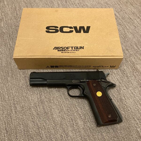 WA SCW ウエスタンアームズ コルト MKIV シリーズ70ハンター ビンテージエディション ガスブローバック M1911