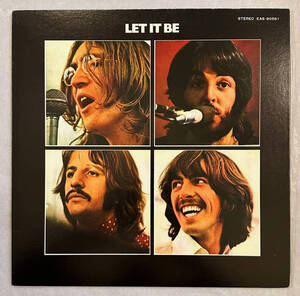 ■1976年 Reissue 国内盤 THE BEATLES - LET IT BE 12”LP EAS-80561 Apple Records