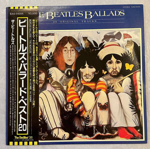 ■1980年 オリジナル 国内盤 THE BEATLES - BEATLES BALLADS 12”LP EAS-91006 / Odeon