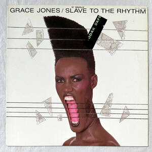 ■1985年 オリジナル 国内盤 Grace Jones - Slave To The Rhythm (Blooded) 12”EP S14-125 Manhattan Records