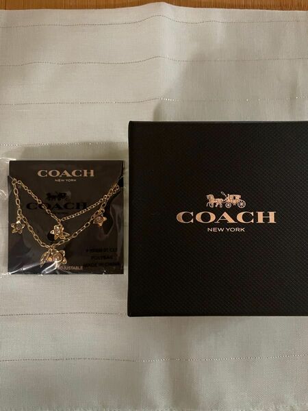 ☆5月末まで限定お値下げ☆ COACH ネックレス　2way 