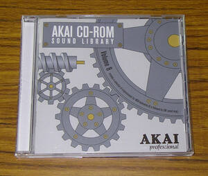 *Akai CD-ROM SOUND LIBRARY Vol.8*OK!!*Made in JAPAN*