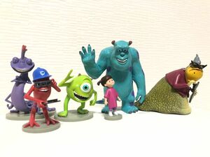 ディズニー　ピクサー　Monster's inc フィギュア　セット　pixar Sulley Mike Boo Randall