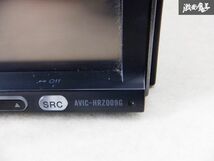 carrozzeria カロッツェリア HDDナビ AVIC-HRZ009G DVD再生 CD再生 カーナビ 棚C12_画像4