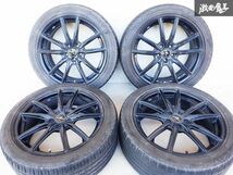 Weds ウェッズ LEONIS レオニス NAVIA ナヴィア 04 AMF 17インチ 7J +47 5穴 5H PCD100 215/45R17 4本 レガシィ インプレッサ プリウス_画像1