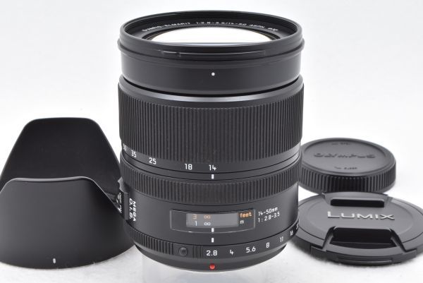 綺麗な品】Panasonic LEICA D VARIO-ELMARIT 14-50mm f2.8-3.5 ASPH. L