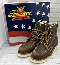 Thorogood / ソログッド / 814-4203 / 6 MOC TOE WORK BOOTS BROWN / 箱付き / ブーツ / ワークブーツ / 27cm / ブラウン_画像1