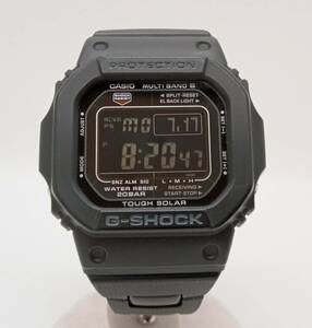 CASIO G-SHOCK カシオ Gショック 電波ソーラー メンズ 腕時計 GW-M5610BC ブラック デジタル