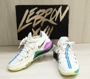 NIKE/ナイキ/スニーカー/LEBRON XVII LOW GLOW IN THE DARK/CD5007-005/ホワイト系/25cm