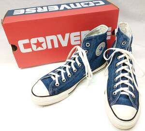 未使用品 CONVERSE ALL STAR US AGEDDENIM HI コンバース オールスター デニム ハイカット スニーカー 1SD429 25.5cm