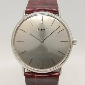 【OH済】 PIAGET ピアジェ 手巻き メンズ 腕時計 9622 ケースK18WG無垢 総重量35.2g 1970年代 ヴィンテージ 店舗受取可の画像1