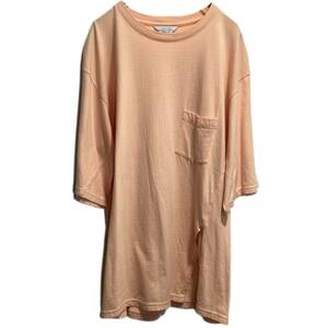 UNUSED slit pocket t-shirt/ PNK/US1257 半袖Tシャツ　サイズ１アンユーズド 店舗受取可