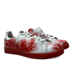 adidas PW STAN SMITH BBC PALM sneakers S82072 change cord attaching 26.5cm red Adidas Stansmith Billionaire Boys Club 