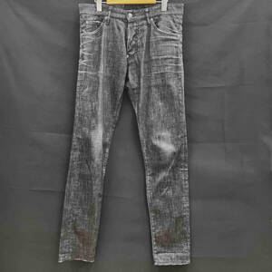 DSQUARED2 Man Black Skinny Cool Guy Jeans ディースクエアード デニム ジーンズ S74LB0986 サイズ48