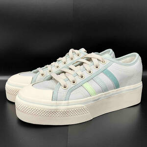 adidas adidas NIZZA PLATFORM W CREAM WHITE/ALMOST LIME/WONDER WHITE アディダス ニッザ GX4605 23.5cm