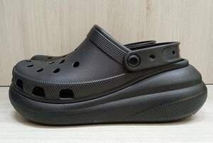 CROCS/クロックス/サンダル/207521/CLASSIC CRUSH CLOG/ブラック系/サイズM7 W9