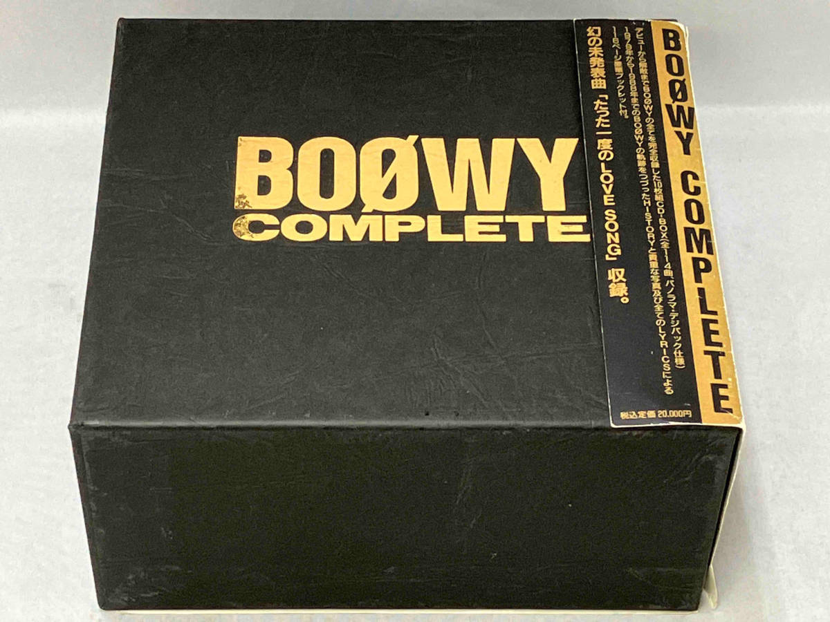 ヤフオク! -「boowy complete」の落札相場・落札価格