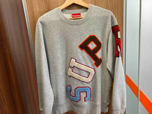 Supreme／Big Arc Crewneck／シュプリーム／ビッグアーチクルーネック／20AW／スウェット／裏起毛／グレー／サイズS