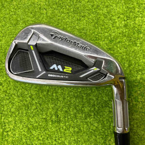 TaylorMade M2（2017）5,6,7,8,9,P 6本セット REAX STEEL 90 S アイアンセットの画像1