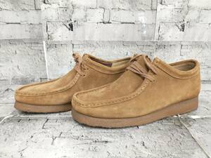 Clarks クラークス WALLABEE ワラビーブーツ サイズUS 9 1/2(26.5) ブラウン 店舗受取可