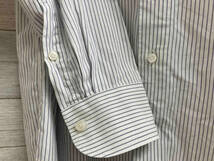 LUIGI BORRELLI ストライプ柄 カッターシャツ 長袖シャツ イタリア製 ルイッジボレリ_画像3