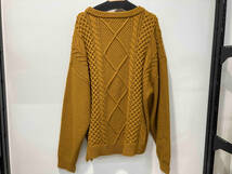 VICTIM DAMEGE CABLE KNIT / ダメージ ケーブルニット / VTM-21-N-127 ビッグシルエットダメージケーブルニット　ヴィクティム_画像3