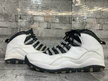 NIKE AIR JORDAN 10 RETRO ナイキ スニーカー 310805-101 2005年 サイズ29 ホワイト_画像3