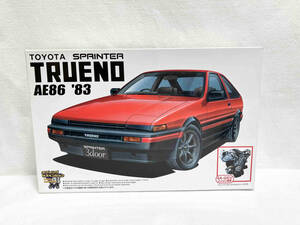 プラモデル アオシマ 1/24 トヨタ スプリンタートレノ AE86 '83 前期型 エンジン付き ザ・ベストカーGT No.73