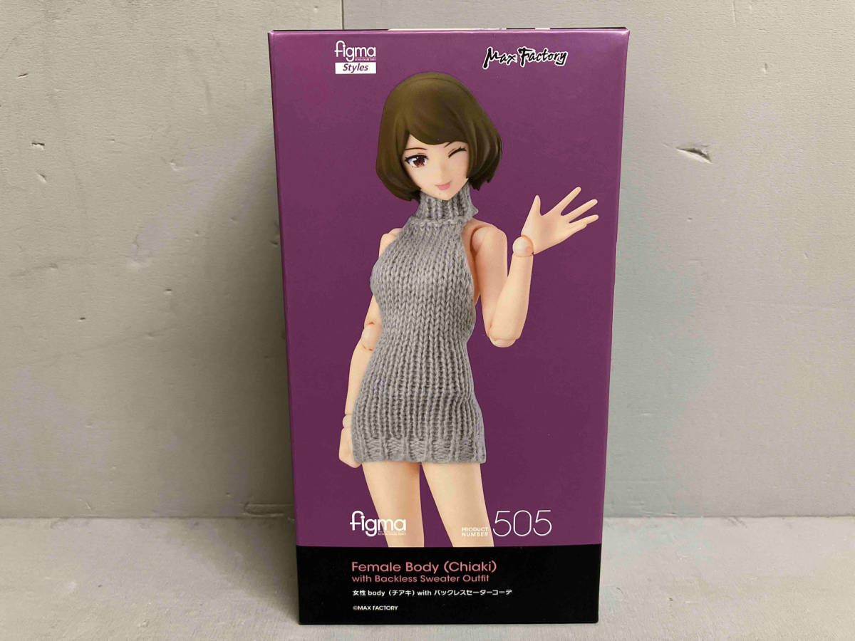 figma 505 女性body(チアキ) with バックレスセータ | JChere雅虎拍卖代购