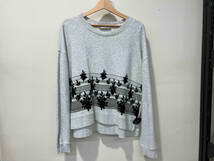 ALLSAINTS スウェット　オールセインツ　トレーナー　BAROCO LO SWEAT WG047N ノルディック　花_画像1