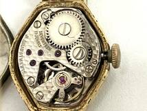 ジャンク 【不動】LUGRAN 手巻き ヴィンテージ バングル レディース 腕時計 スイス製 ルグラン 17石_画像5