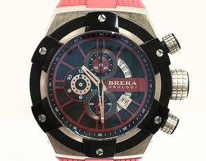 BRERA OROLOGI ブレラ オロロジ クォーツ メンズ 腕時計 BRSSC4915 風防キズ有り