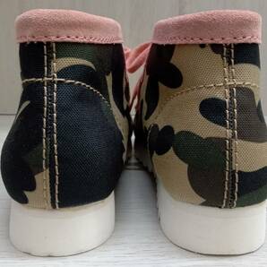 A BATHING APE × CLARKS Wallabee BAPE/ア ベイシング エイプ × クラークス ワラビー ベイプ/スニーカー/20SS/61223653/26.5cmの画像3