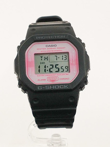 CASIO G-SHOCK カシオ ジーショック DW-5600TCB-1JR 時計 ブラック ピンク クォーツ 店舗受取可