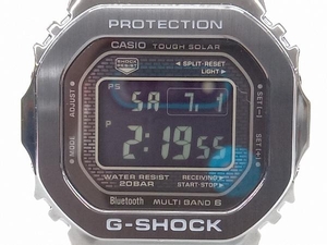 CASIO G-SHOCK カシオ Gショック GMW-B5000GD タフソーラー マルチバンド6 電波 ソーラー メンズ腕時計 スクエアデザイン フルメタル