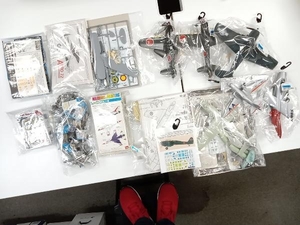  Junk [B-7] plastic model aircraft / fighter (aircraft) set sale set 