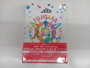 DVD AAA 10th Anniversary SPECIAL 野外LIVE in 富士急ハイランド(初回生産限定盤)