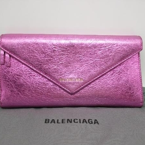 BALENCIAGA／ペーパーウォレット 499207・5611・X・527545／長財布 店舗受取可の画像1