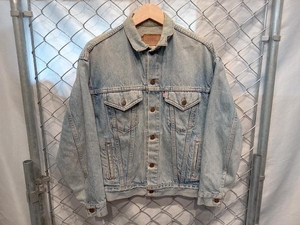 80s Levi's 57508-0214 4th type Denim Jacket made in USA 87年7月製 リーバイス フォース デニムジャケット ボタン裏511 店舗受取可