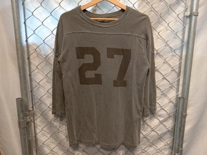 RHC Ron Herman Football Tee 27 S Black アールエイチシー ロンハーマン フットボールティーシャツ サザビーリーグ 日本製 店舗受取可