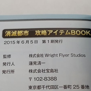 消滅都市 攻略アイテムBOOK Wright Flyer Studios 宝島社 店舗受取可の画像4