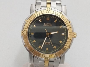 CITIZEN シチズン EXCEED エクシード 2730-Y56953 ステンレススチール 一部18K クォーツ 腕時計