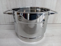 WMF ベジタルスチーマー20cm ベジタルスチーマー IH調理可能 スチーマー 鍋 ステンレス鍋 両手鍋16cm_画像2