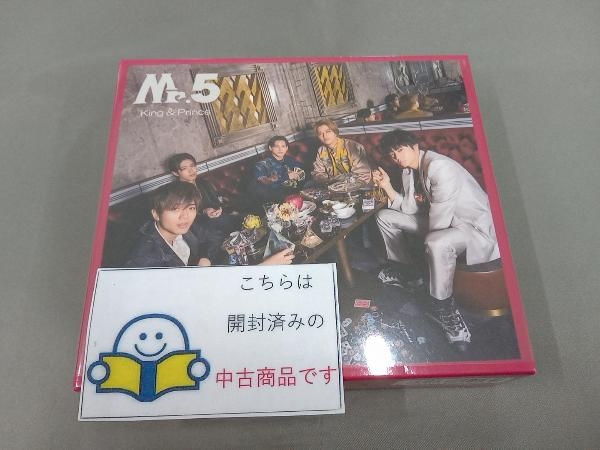 King ＆ Prince/Mr.5(Dear Tiara盤(ファンクラブ限定盤))/[2CD+DVD]◇C 