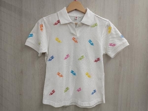DANCE WITH DRAGON lady's Golf wear polo-shirt short sleeves 